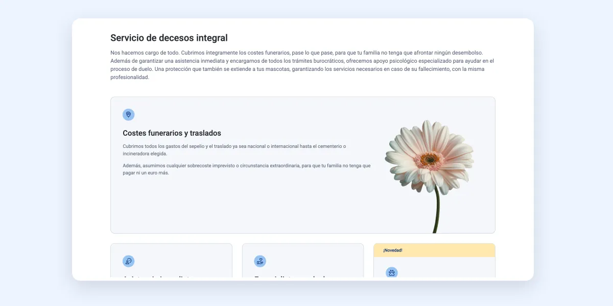 Pensada para nuestros clientes